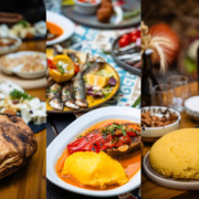 restaurant rare garden x proiect dobrogea in farfurie x preparate realizate în locație